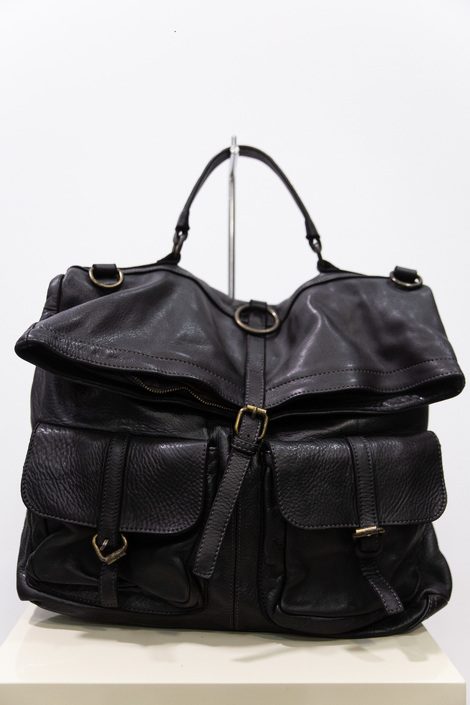 LEATHER HANDBAG&BACKPACK